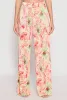 Almost Famous Plisse Tropical Print Pants sold by Rainbow