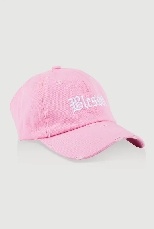 Blessed Backless Baseball Cap sold by Rainbow