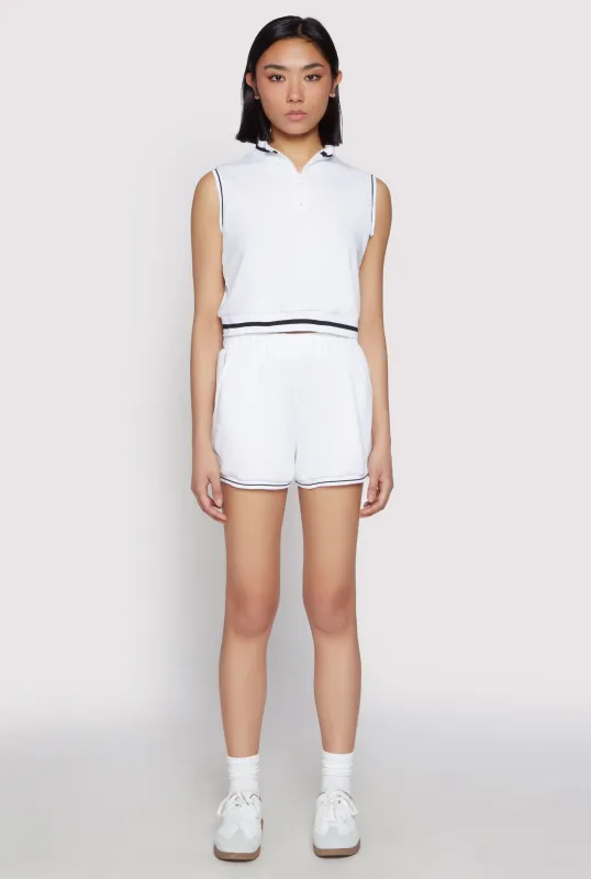 Striped Trim Shorts sold by Rainbow