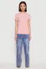 High Neck Short Sleeve Tee sold by Rainbow