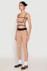 Seamless Contrast Trim Cropped Cami sold by Rainbow