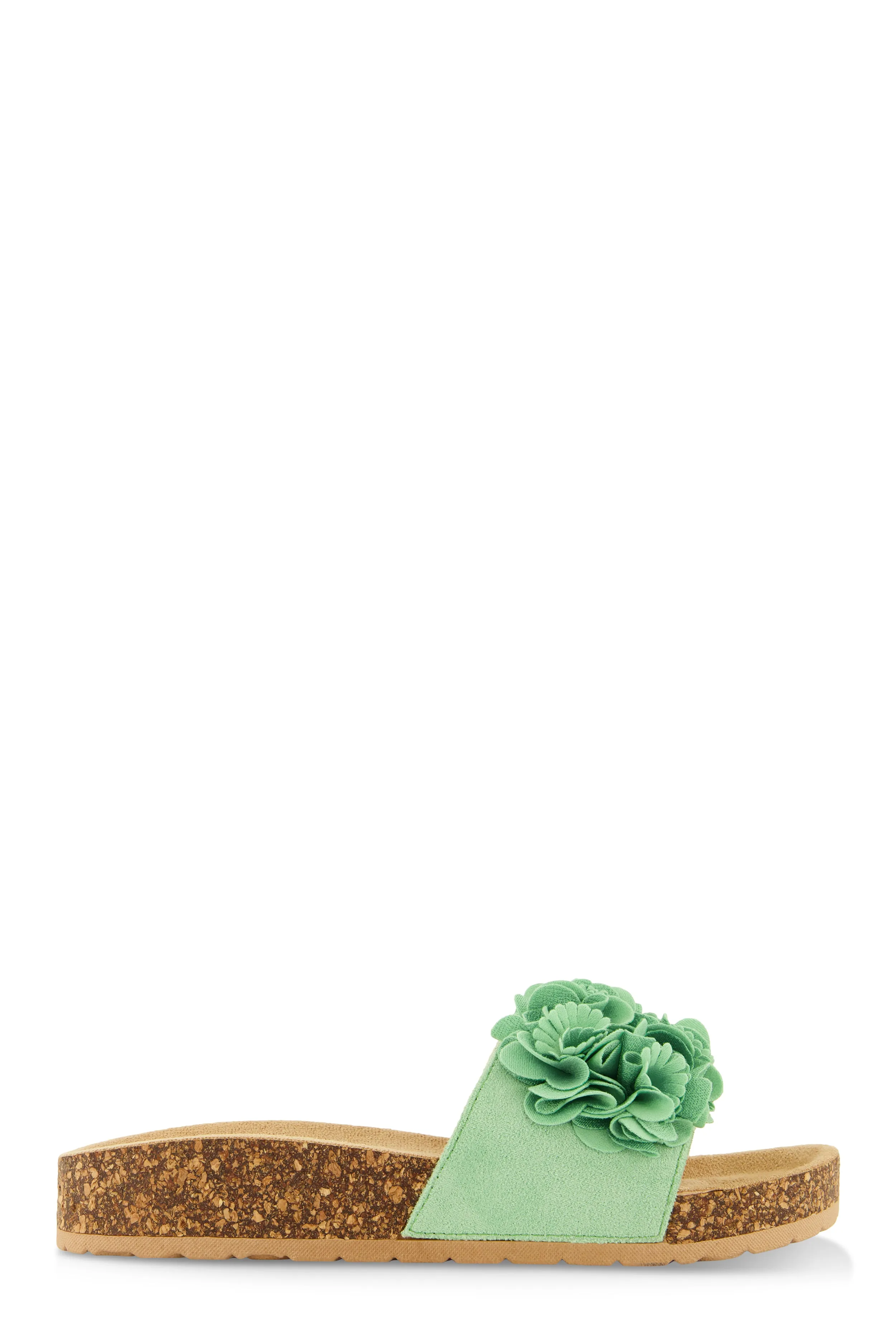 Flower Petal Band Platform Slide Sandals sold by Rainbow product image thumbnail 2