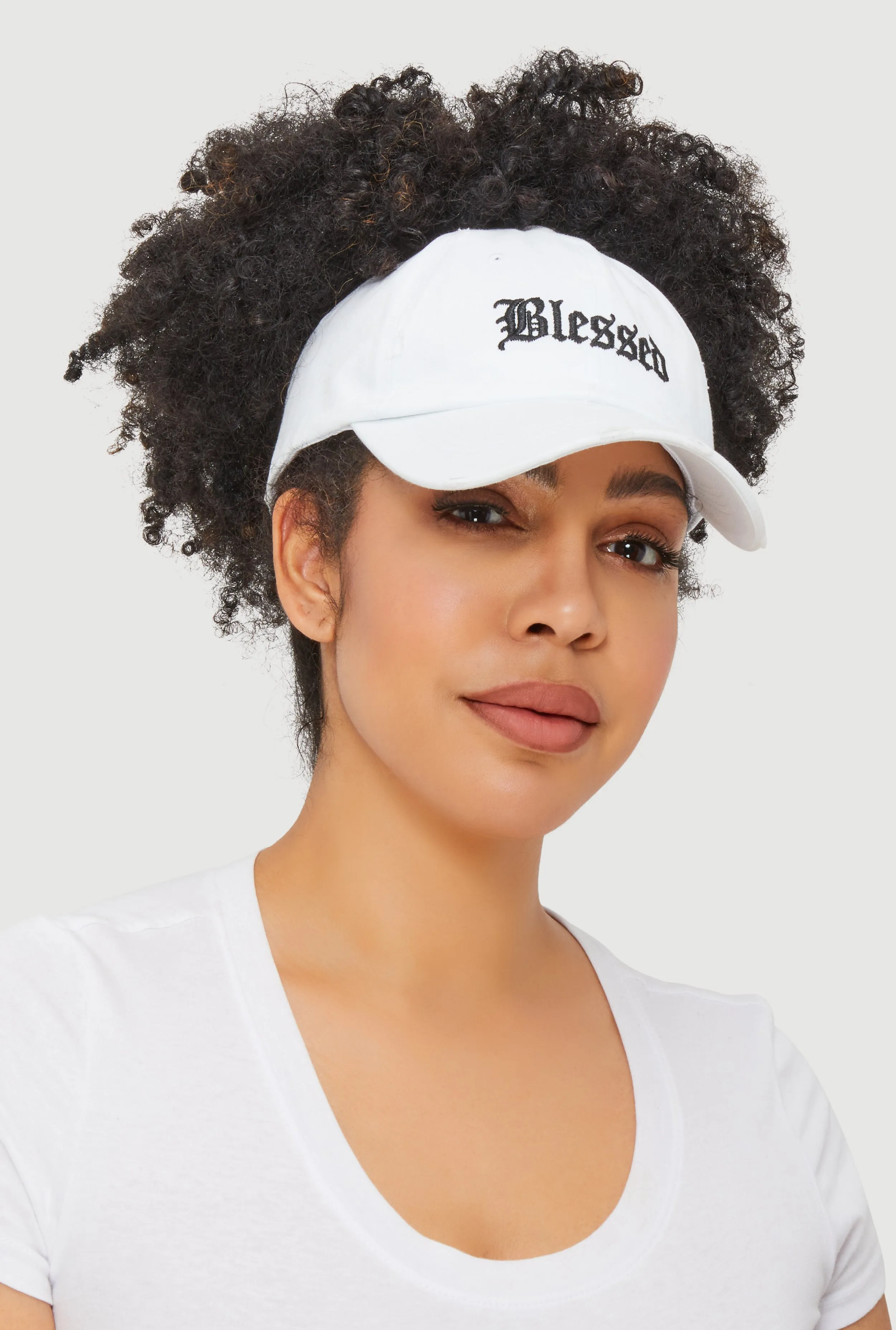 Blessed Backless Baseball Cap sold by Rainbow product image thumbnail 2