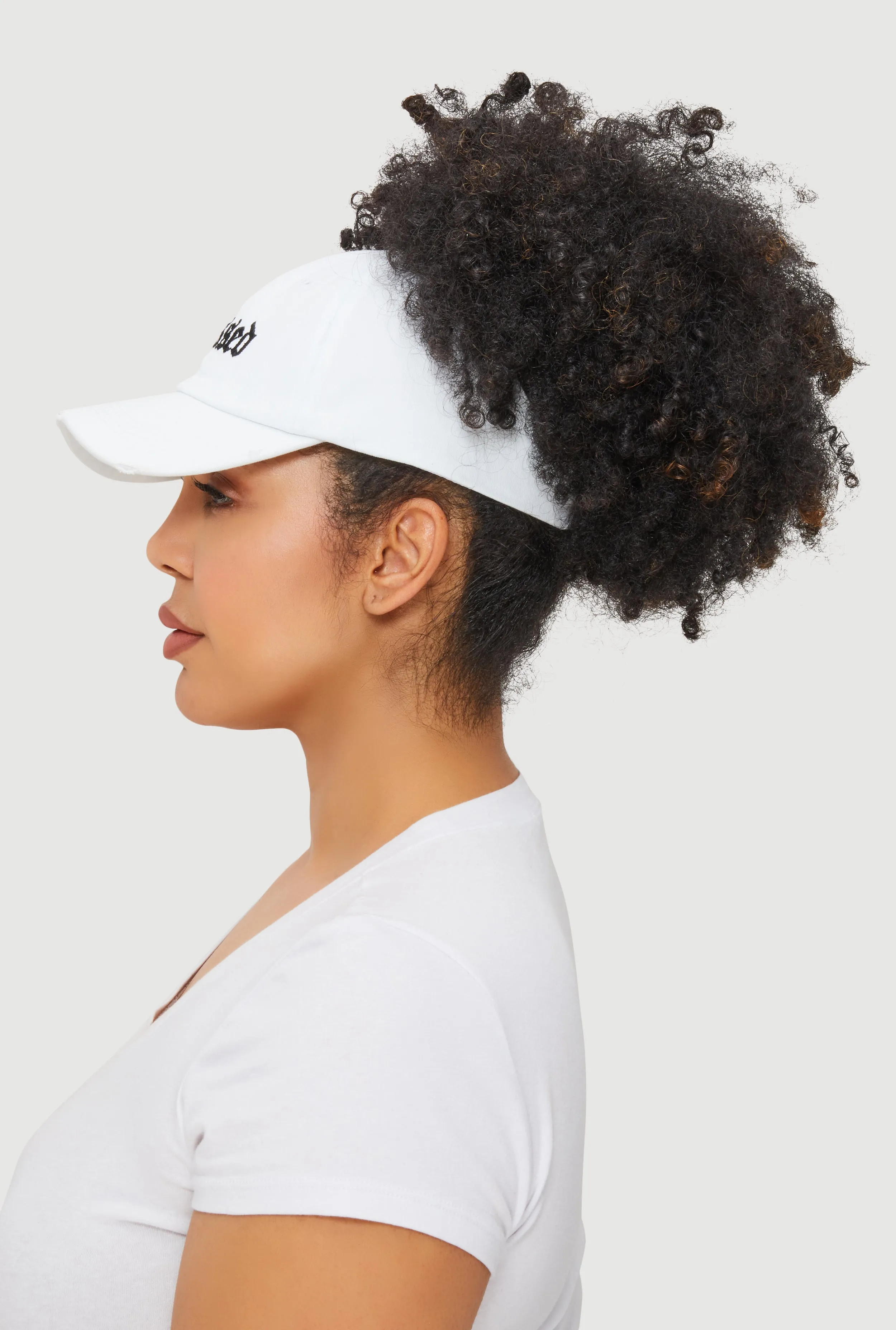 Blessed Backless Baseball Cap sold by Rainbow product image thumbnail 3