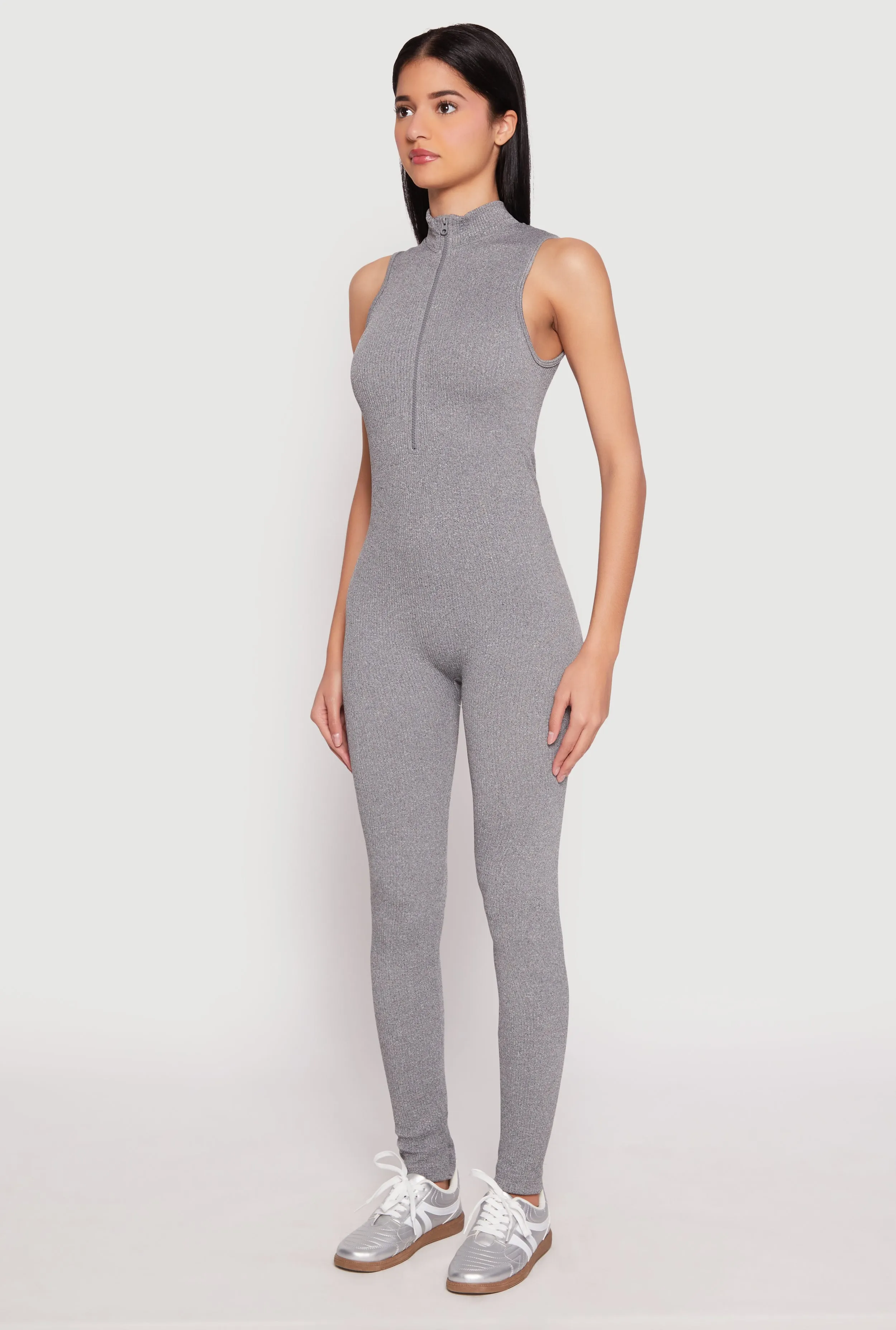 Quarter Zip Sleeveless Catsuit sold by Rainbow product image thumbnail 2