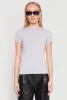 High Neck Short Sleeve Tee sold by Rainbow
