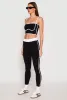 Seamless Contrast Trim Cropped Cami sold by Rainbow