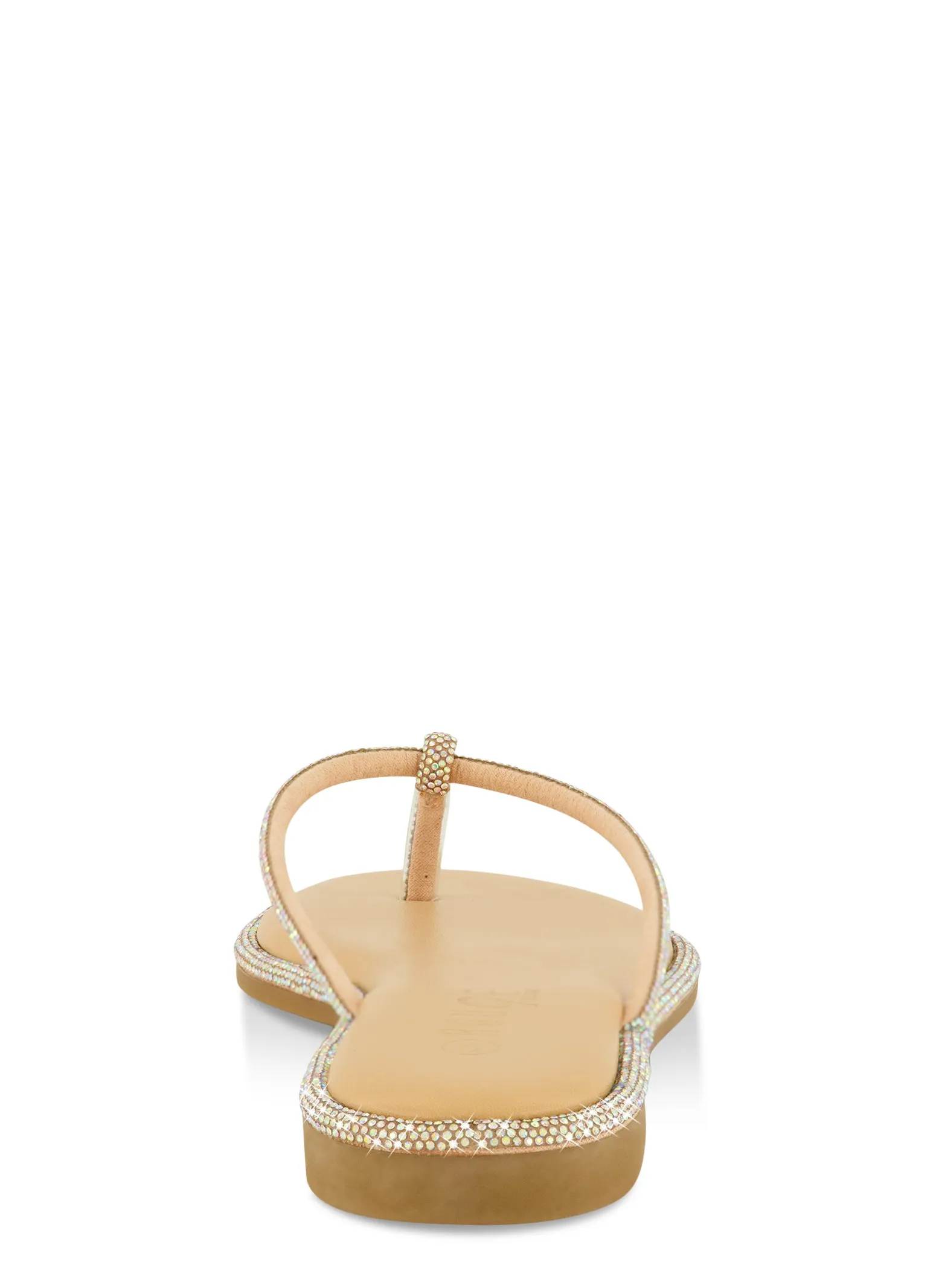 Rhinestone Trim Thong Sandals sold by Rainbow product image thumbnail 3