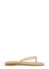 Rhinestone Trim Thong Sandals sold by Rainbow