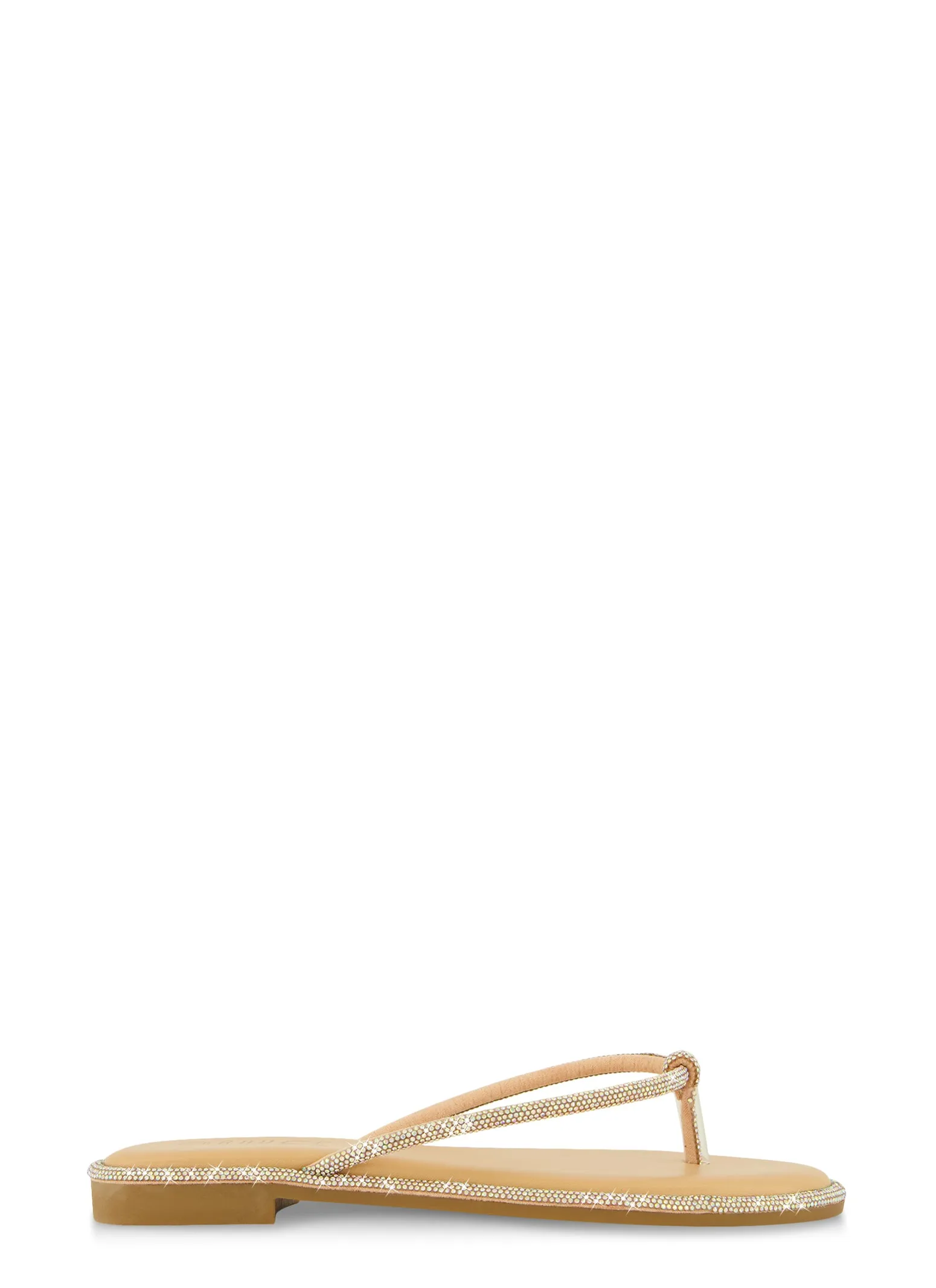 Rhinestone Trim Thong Sandals sold by Rainbow product image thumbnail 2