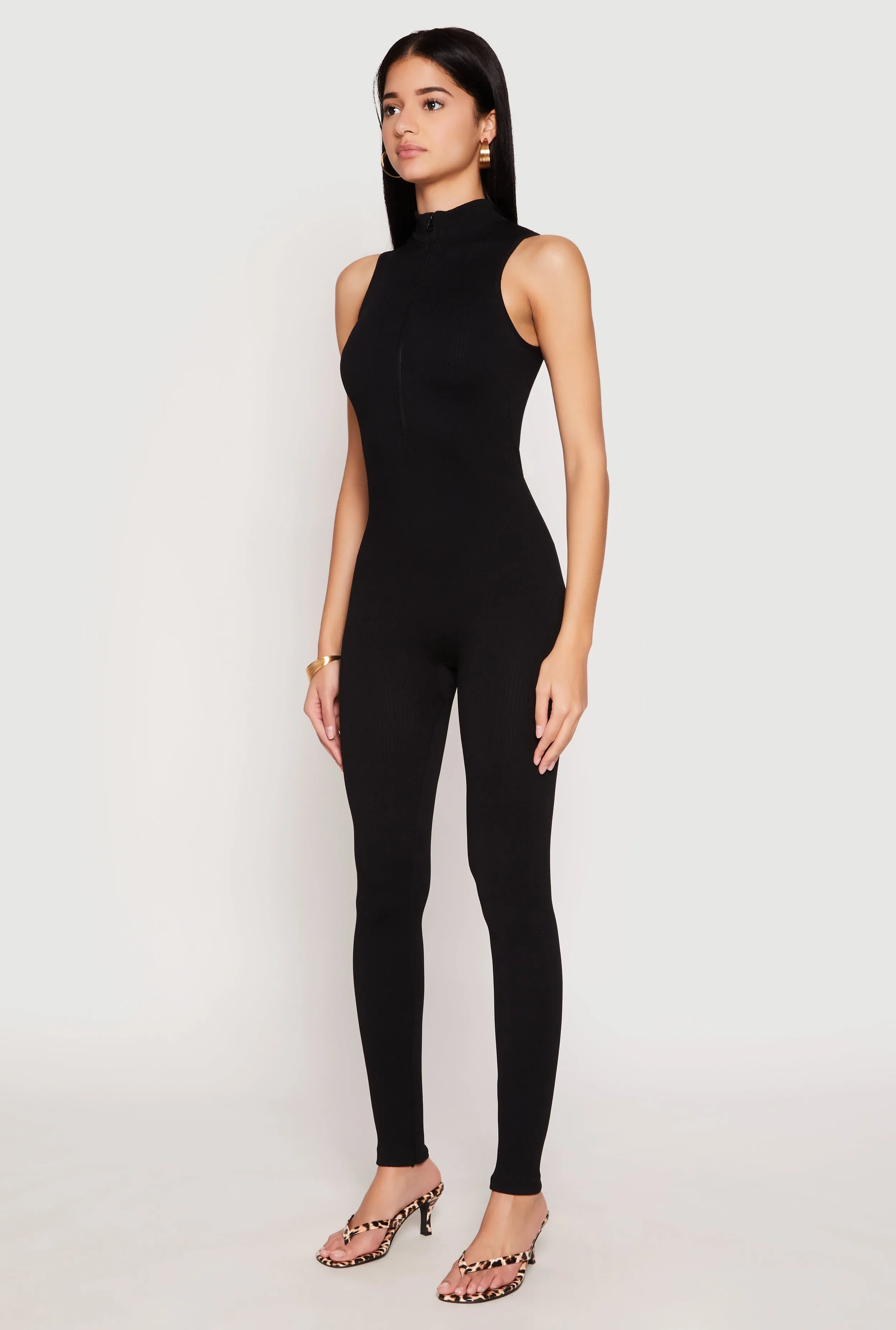 Quarter Zip Sleeveless Catsuit sold by Rainbow product image thumbnail 2