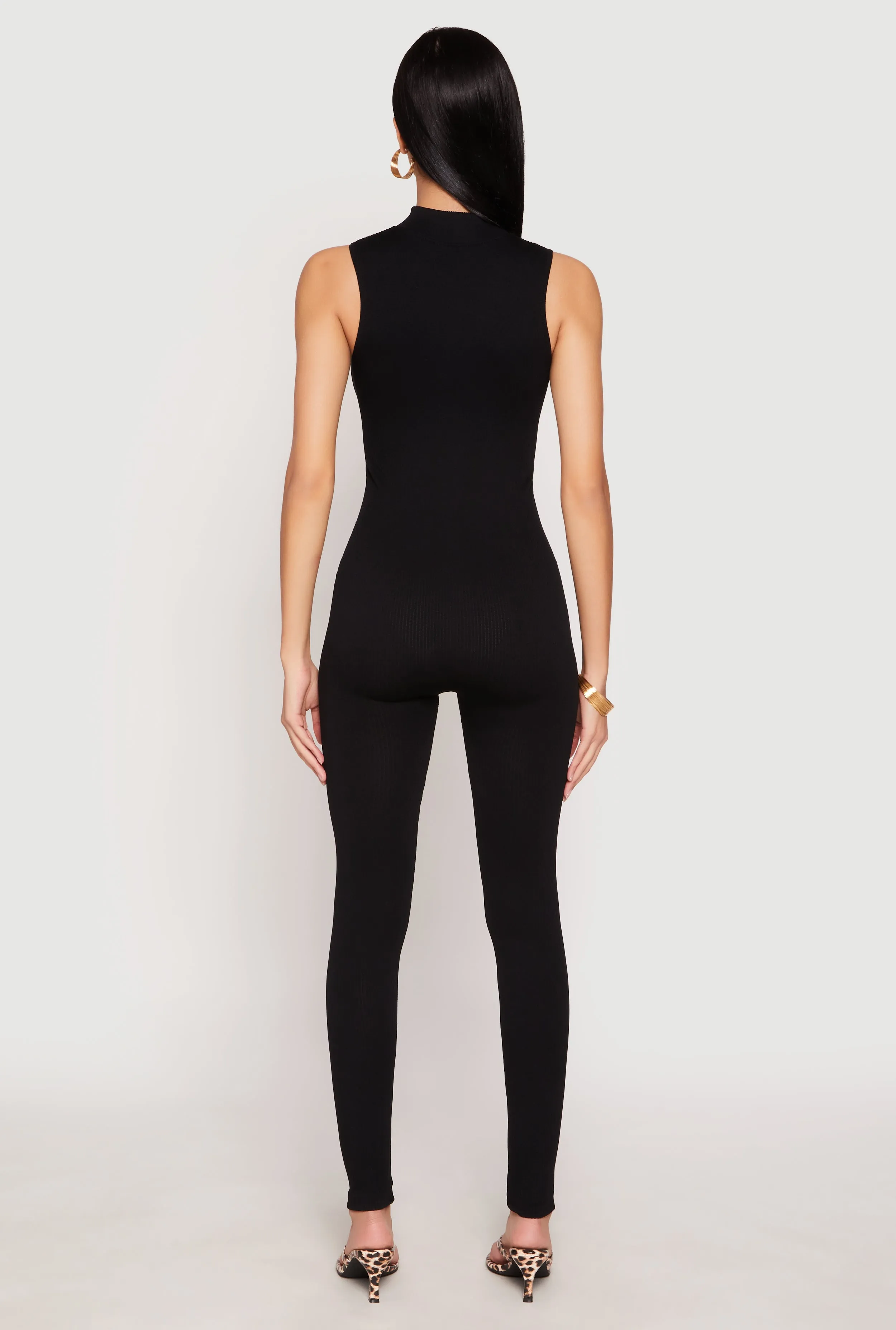 Quarter Zip Sleeveless Catsuit sold by Rainbow product image thumbnail 3