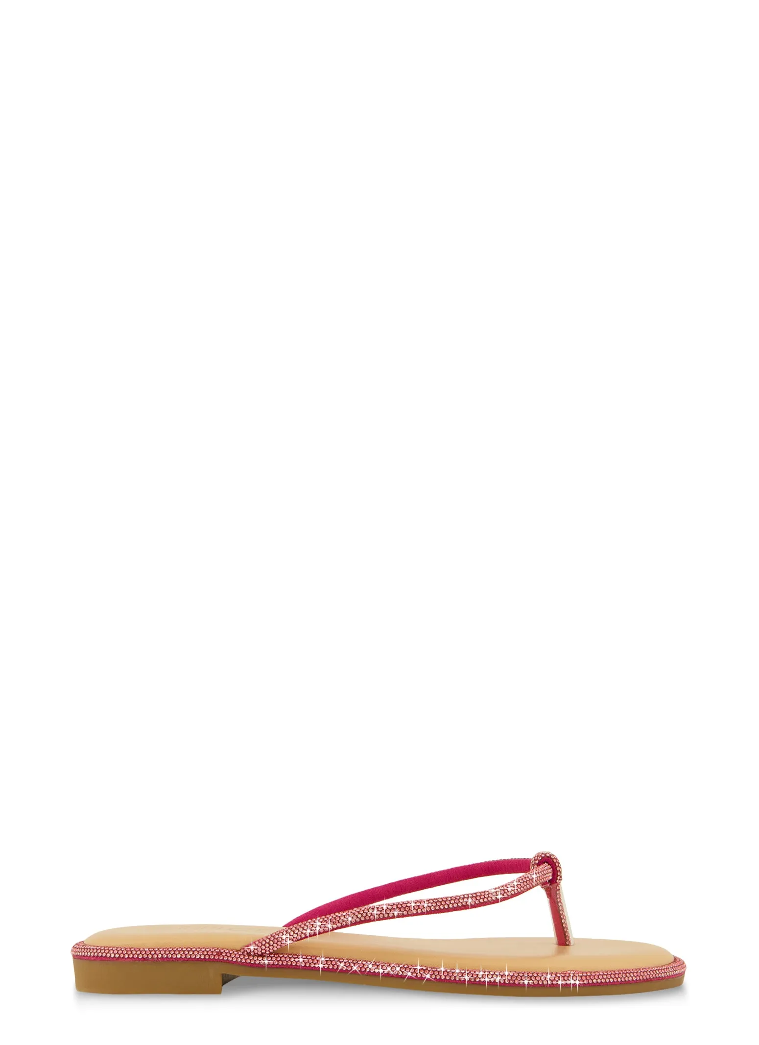 Rhinestone Trim Thong Sandals sold by Rainbow product image thumbnail 2