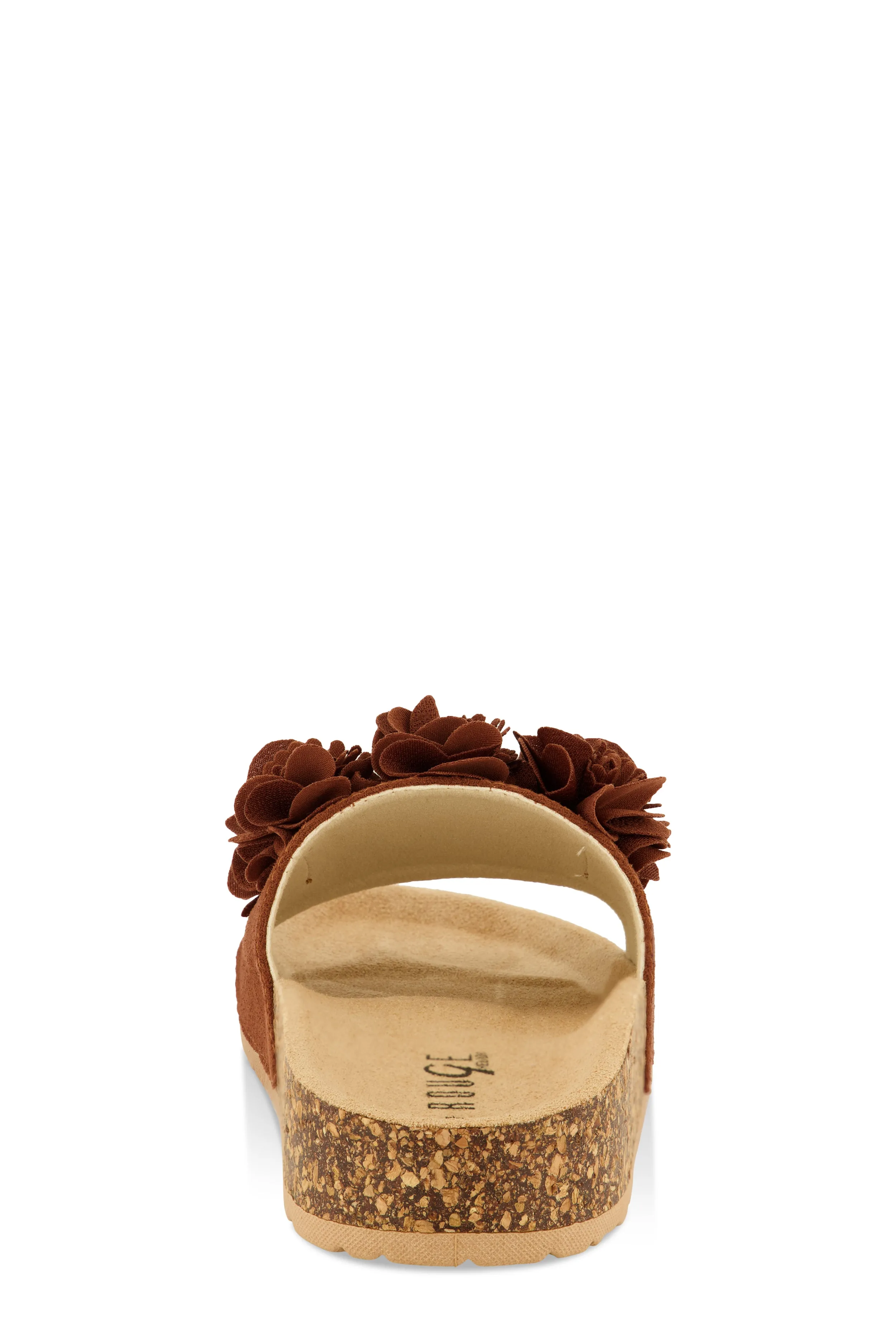 Flower Petal Band Platform Slide Sandals sold by Rainbow product image thumbnail 3
