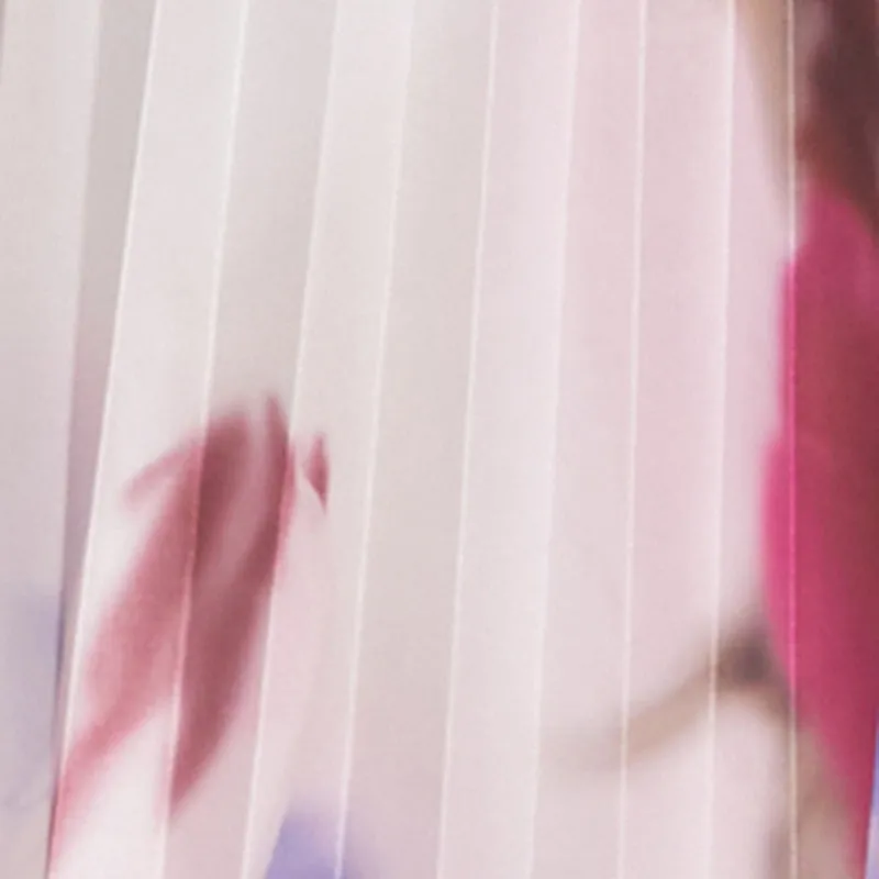 Plus Size Plisse Patterned Skirt sold by Rainbow product image thumbnail 4