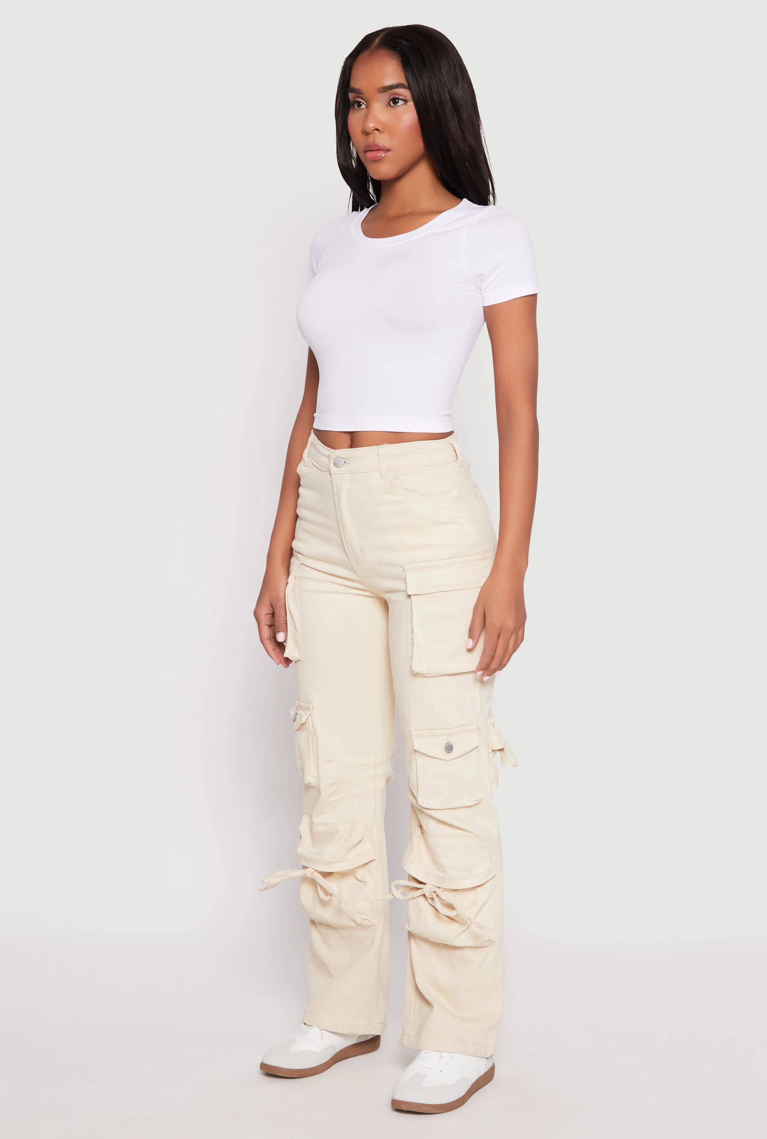 Daisy Mineral Wash Cargo Baggy Jeans sold by Rainbow product image thumbnail 2