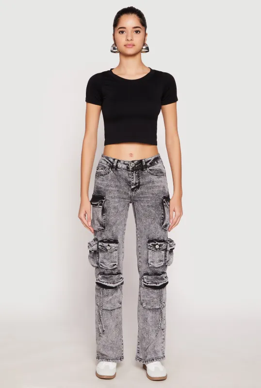 VIP Multi Pocket Cargo Jeans sold by Rainbow