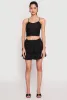 Almost Famous Tiered Cropped Cami sold by Rainbow