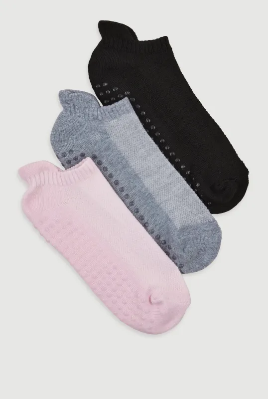 Pilates Socks 3 Pack Size 4-10 sold by Rainbow