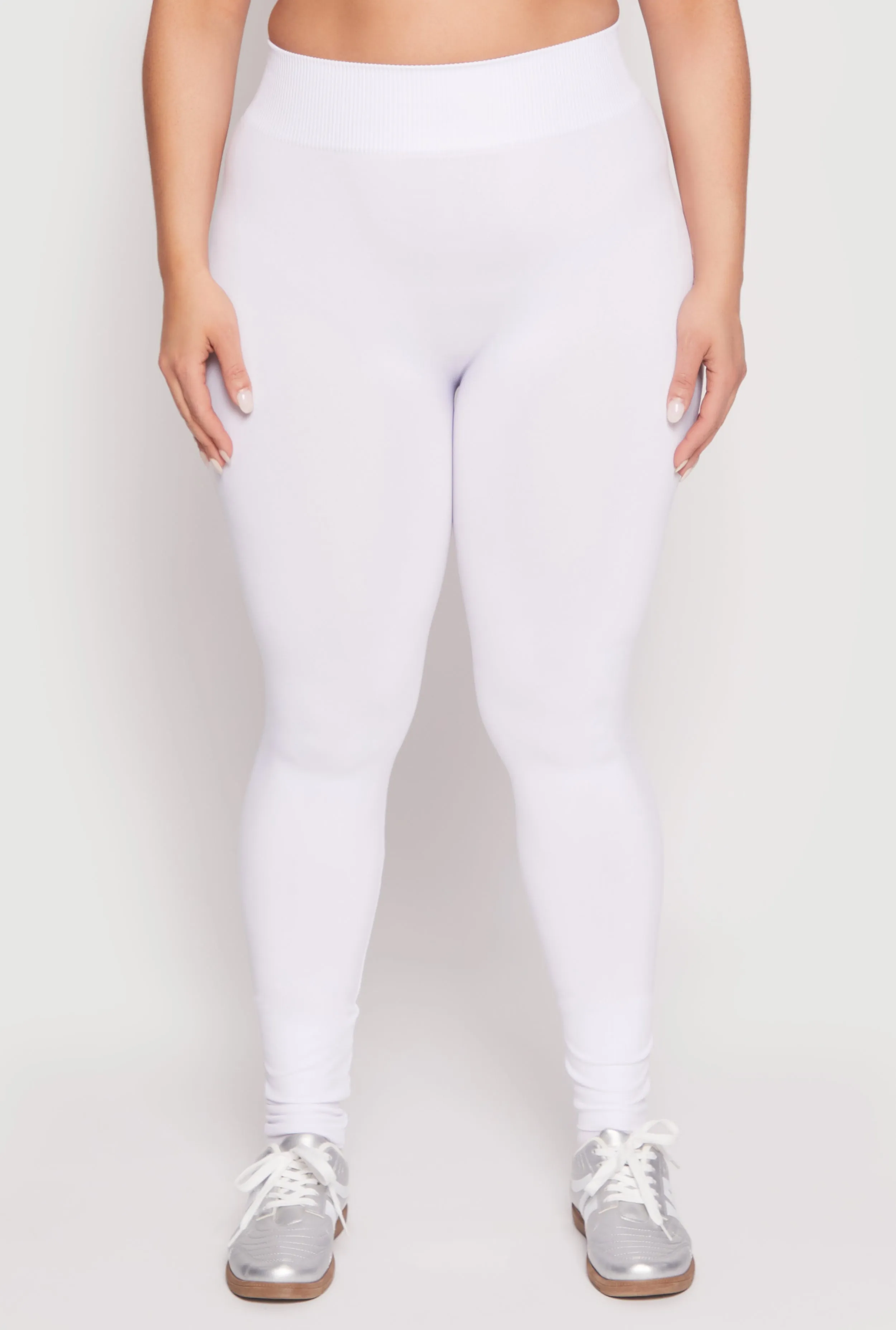 Plus Size Seamless High Waisted Leggings sold by Rainbow product image thumbnail 5