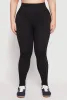 Plus Size Side Laser Cut Seamless Leggings sold by Rainbow