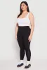 Plus Size Side Laser Cut Seamless Leggings sold by Rainbow