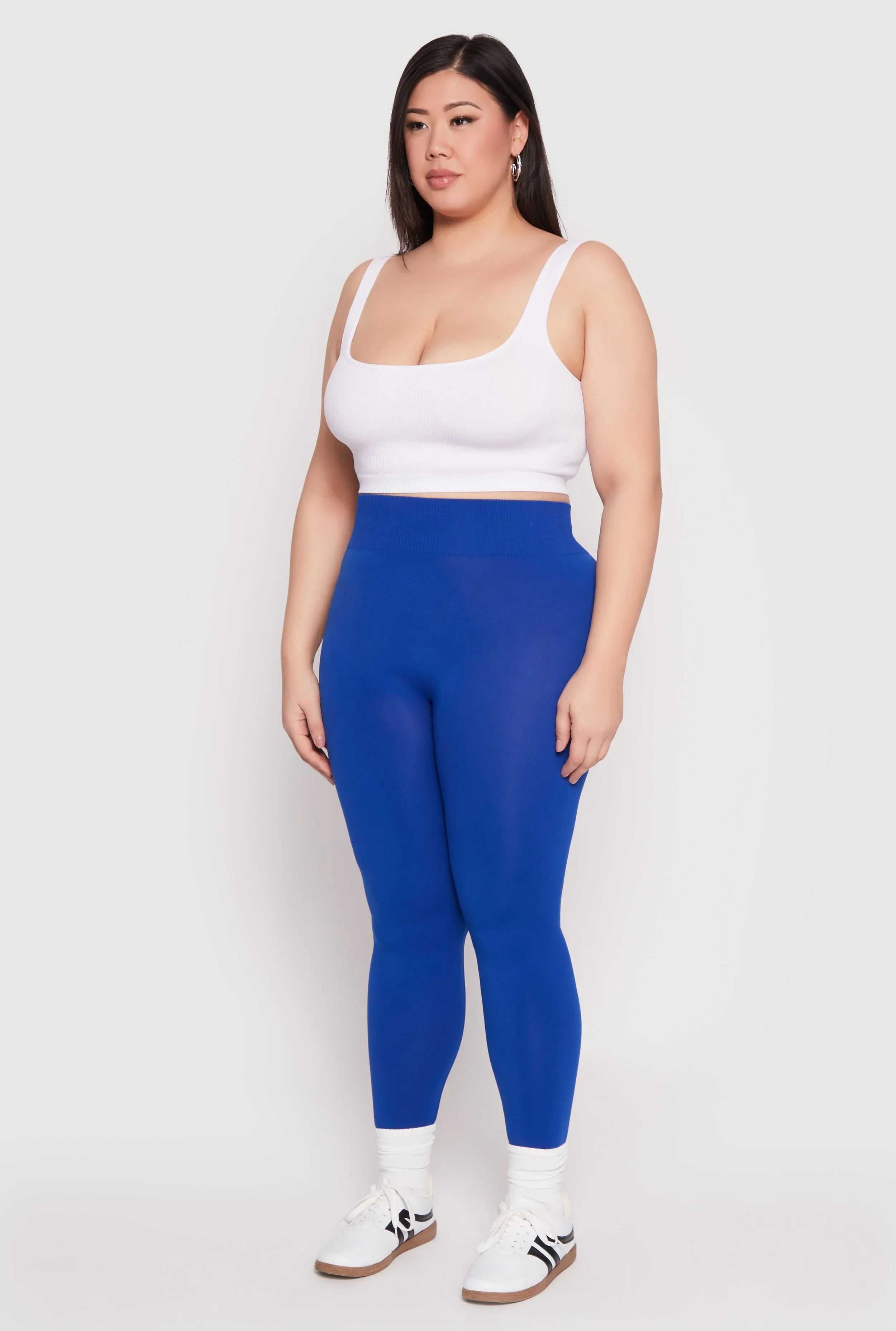 Plus Size Seamless High Waisted Leggings sold by Rainbow product image thumbnail 3