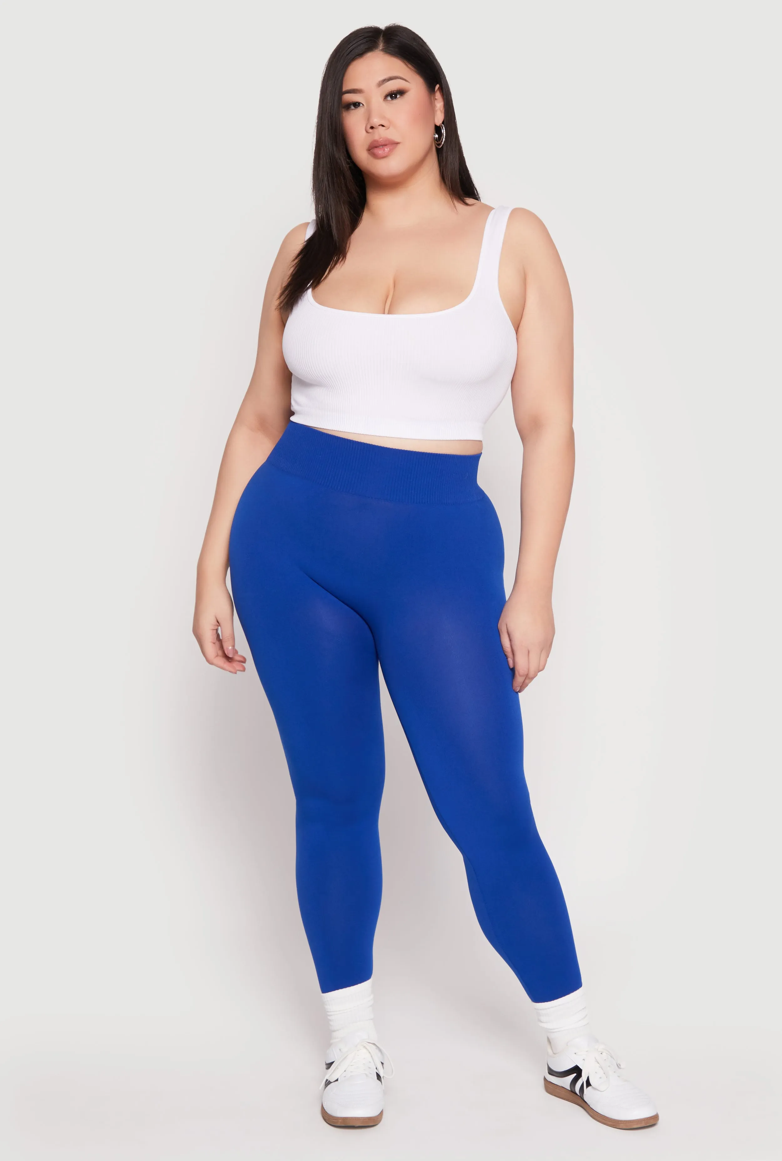 Plus Size Seamless High Waisted Leggings sold by Rainbow product image thumbnail 2