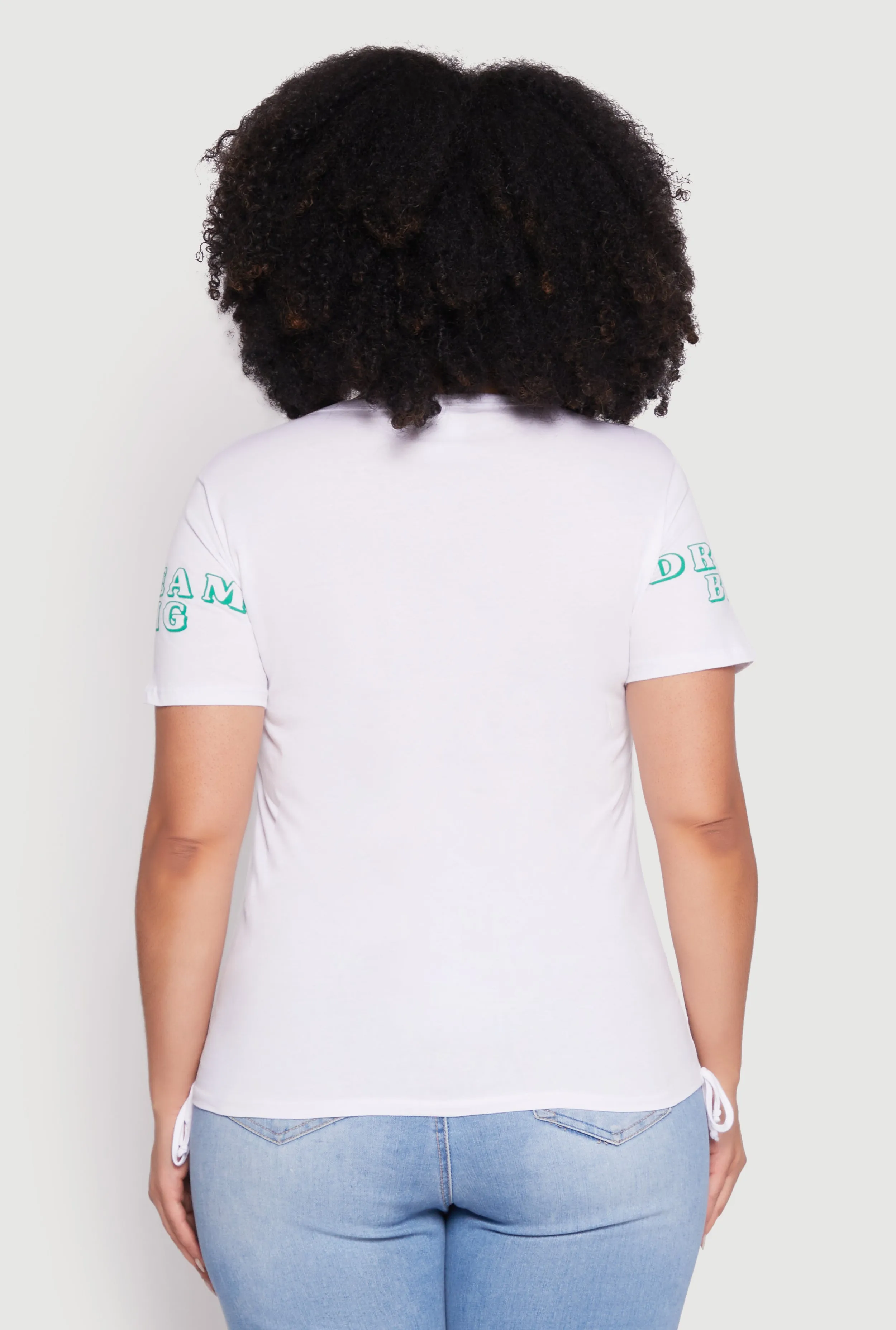 Plus Size Sequin New York Graphic Tee sold by Rainbow product image thumbnail 5
