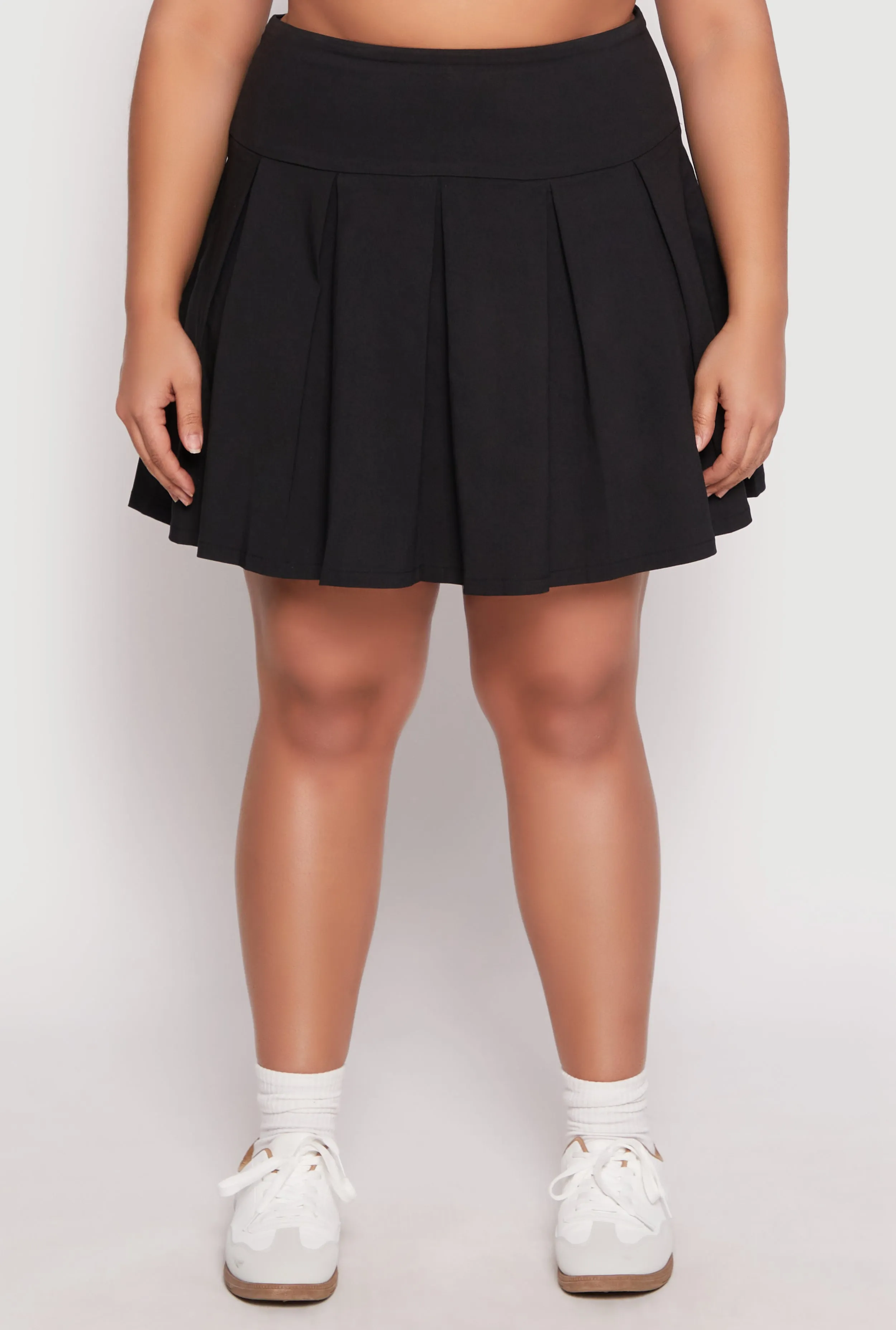 Plus Size Pleated Skirt sold by Rainbow product image thumbnail 3