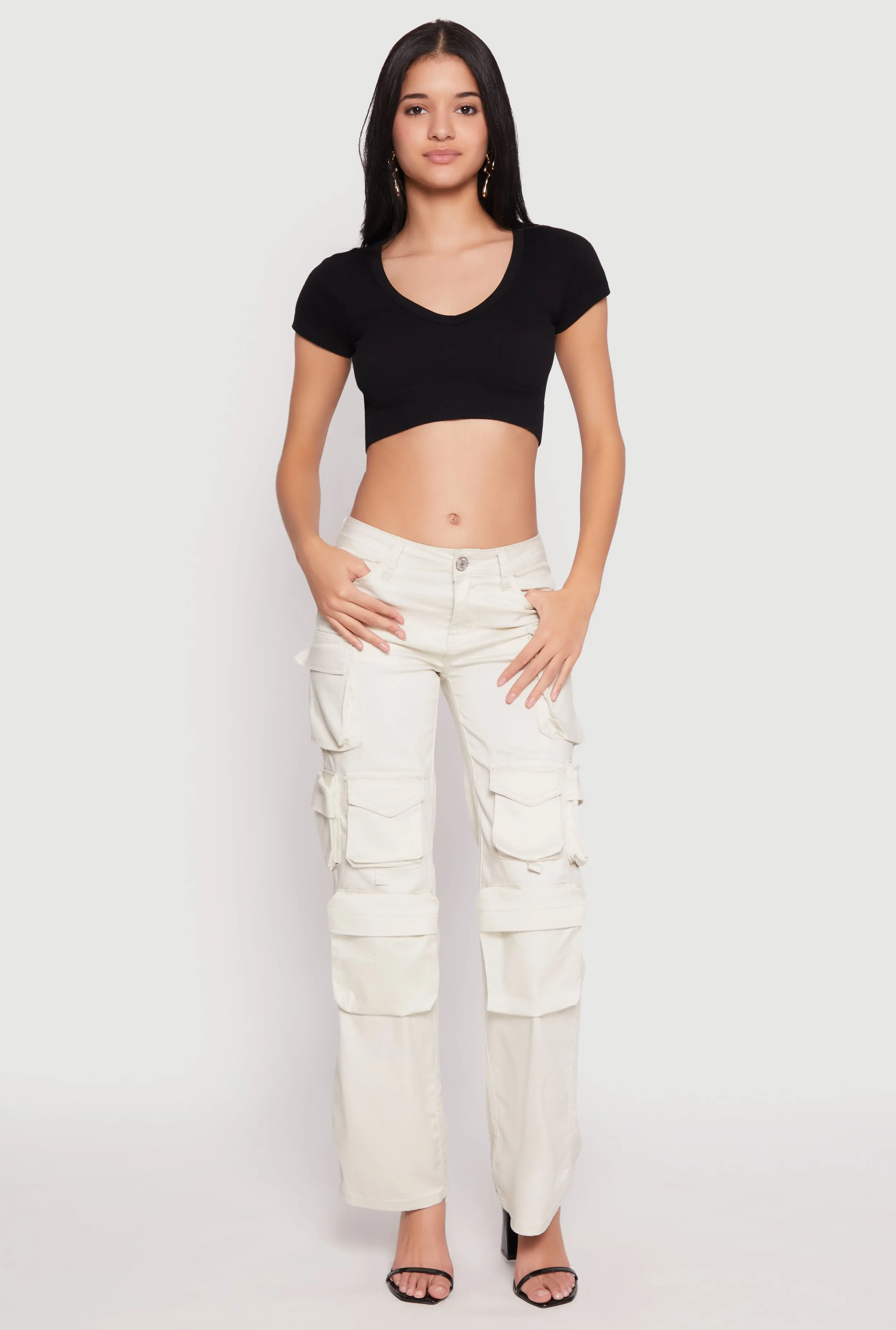 VIP Twill Straight Leg Cargo Pants sold by Rainbow product image thumbnail 2