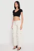 VIP Twill Straight Leg Cargo Pants sold by Rainbow