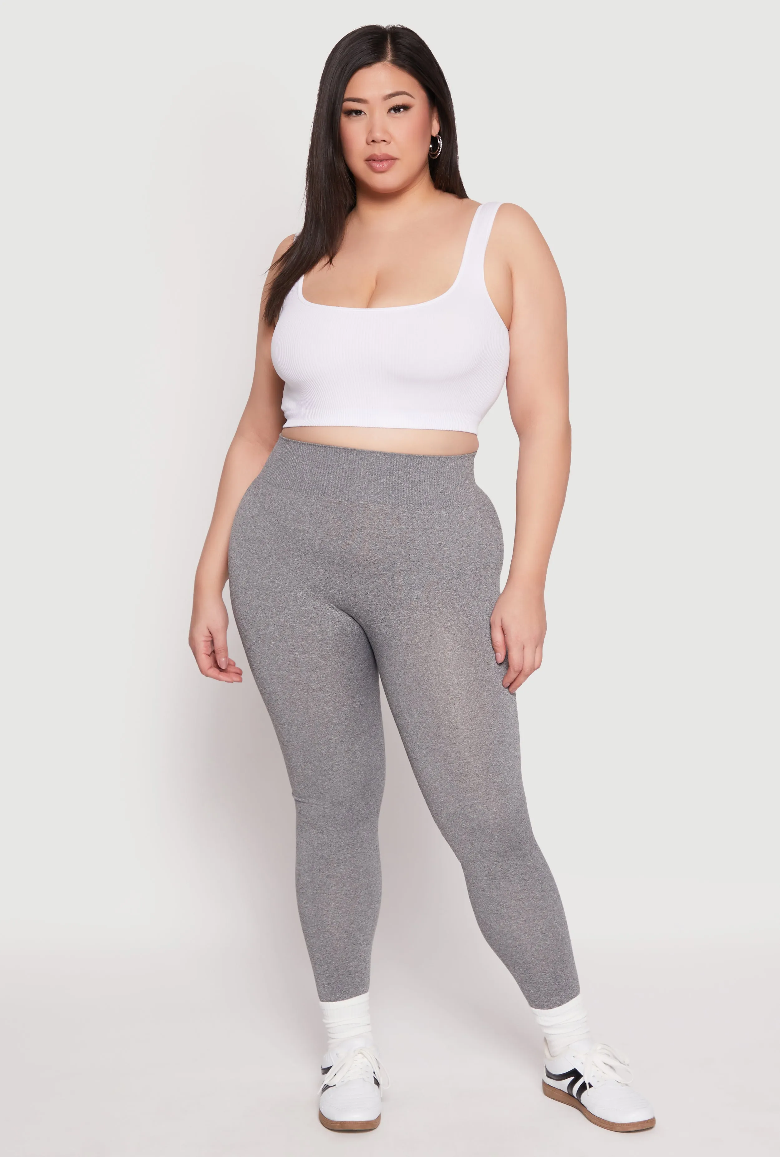 Plus Size Seamless High Waisted Leggings sold by Rainbow product image thumbnail 2