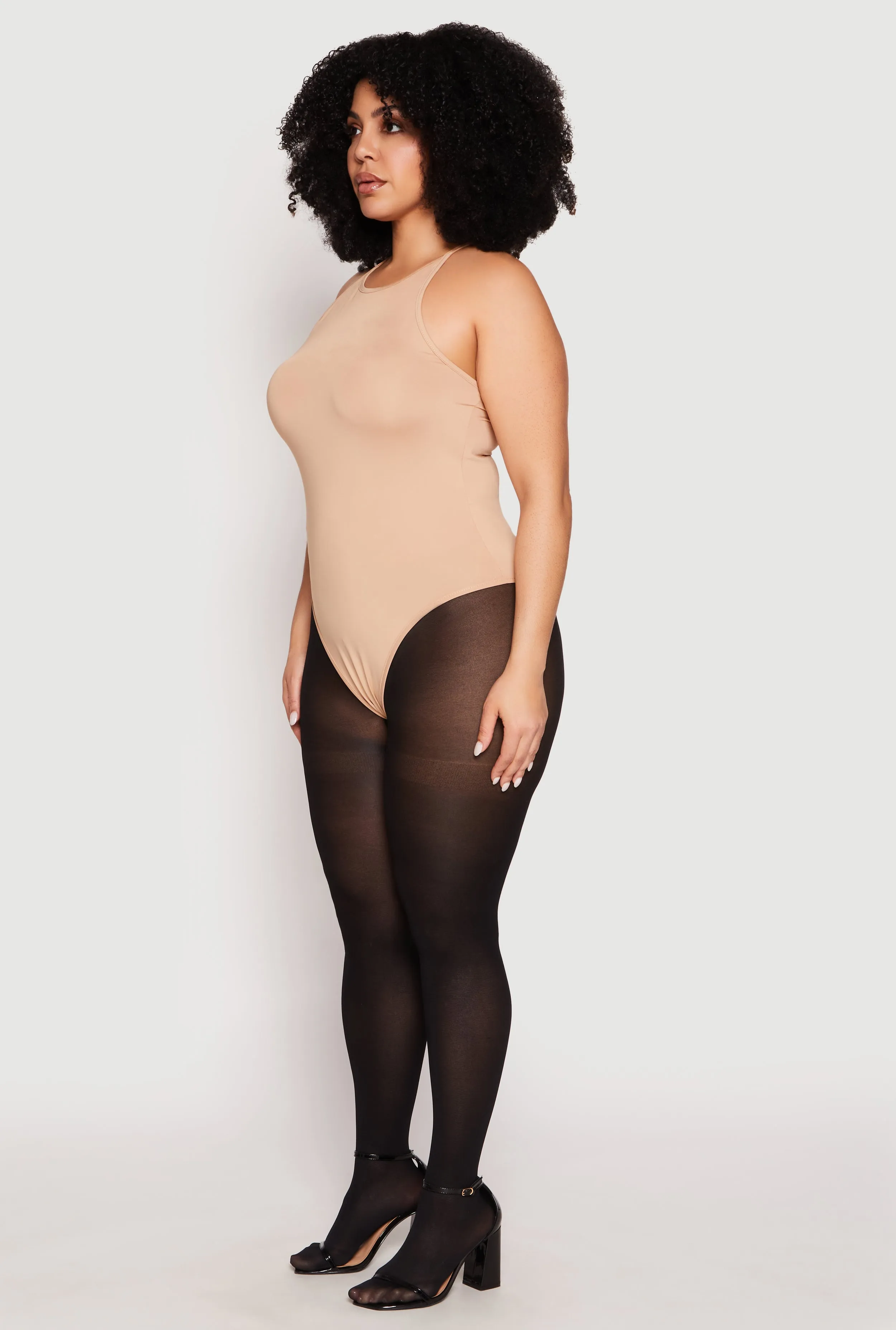 Plus Size Daisy Cami Bodysuit sold by Rainbow product image thumbnail 3
