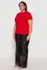 Plus Size Short Sleeve Crew Neck T Shirt sold by Rainbow