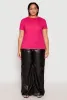 Plus Size Short Sleeve Crew Neck T Shirt sold by Rainbow