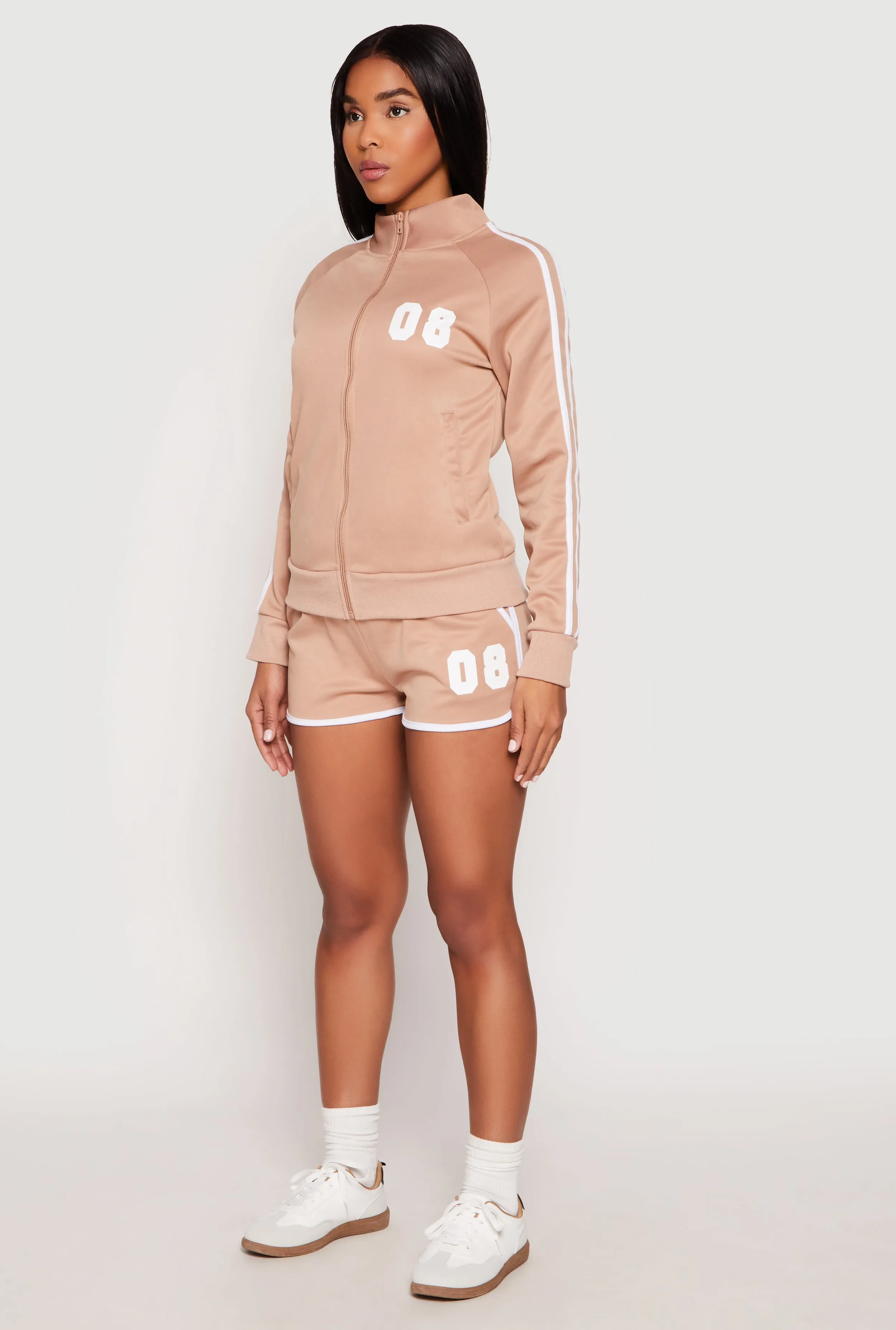 Varsity Stripe 08 Track Jacket sold by Rainbow product image thumbnail 5