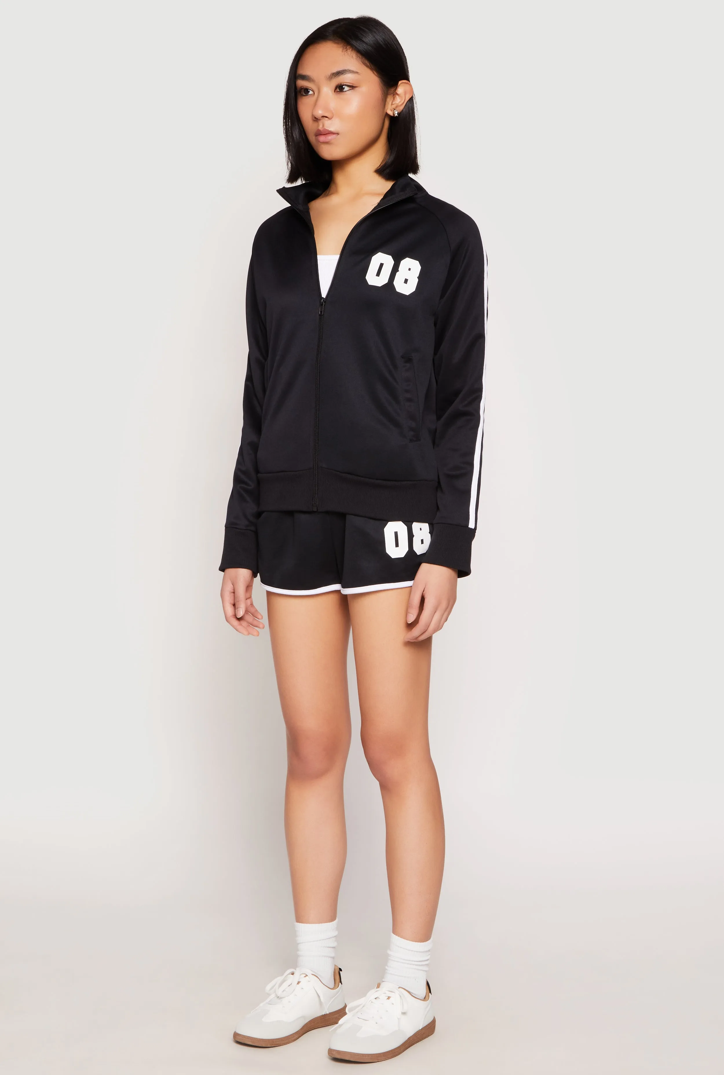 Varsity Stripe 08 Track Jacket sold by Rainbow product image thumbnail 5