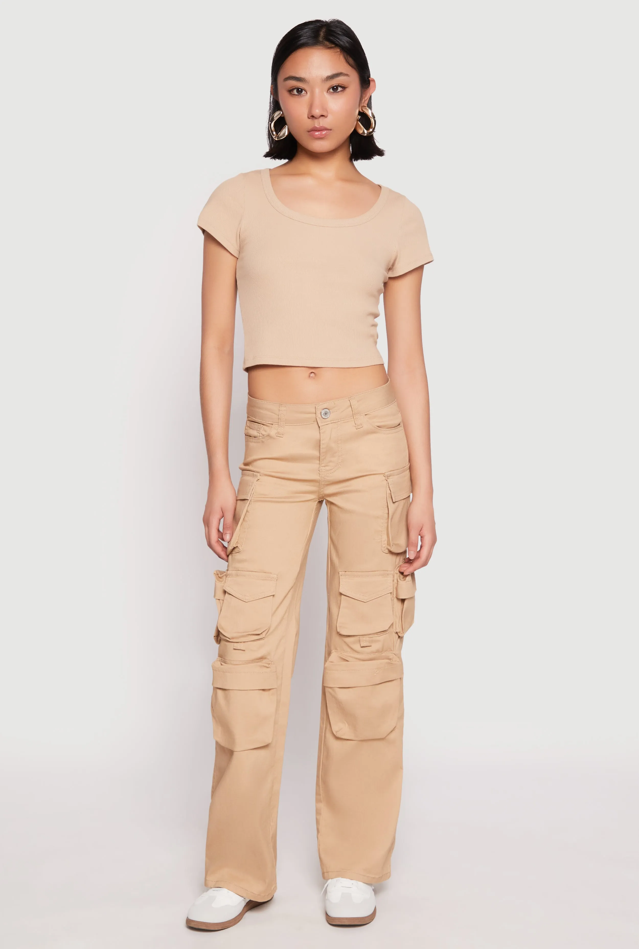 VIP Twill Straight Leg Cargo Pants sold by Rainbow product image thumbnail 2