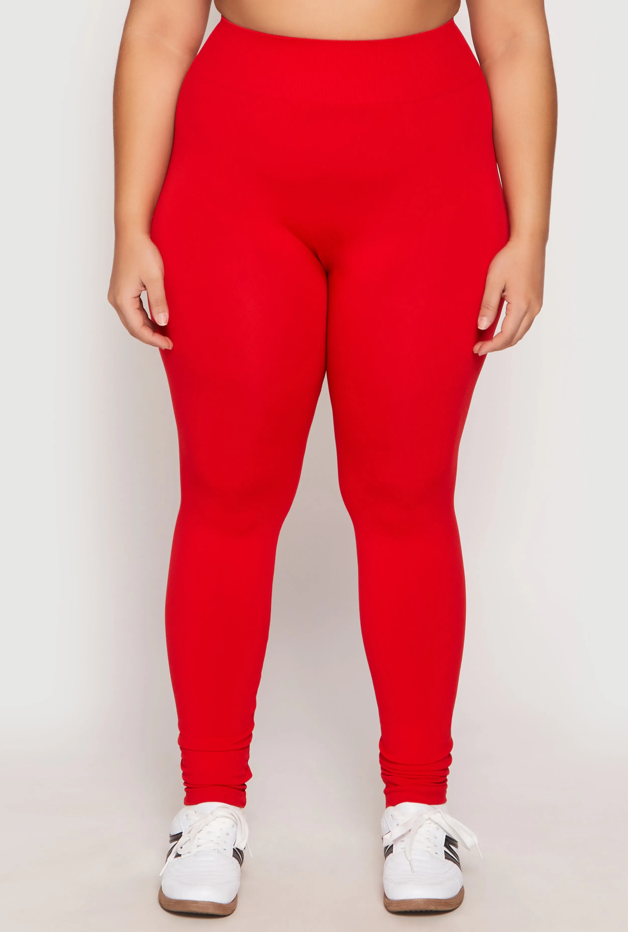 Plus Size Seamless High Waisted Leggings sold by Rainbow product image thumbnail 5