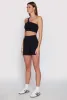 Seamless One Shoulder Crop Top sold by Rainbow