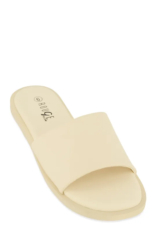 Single Band Slide Sandals sold by Rainbow