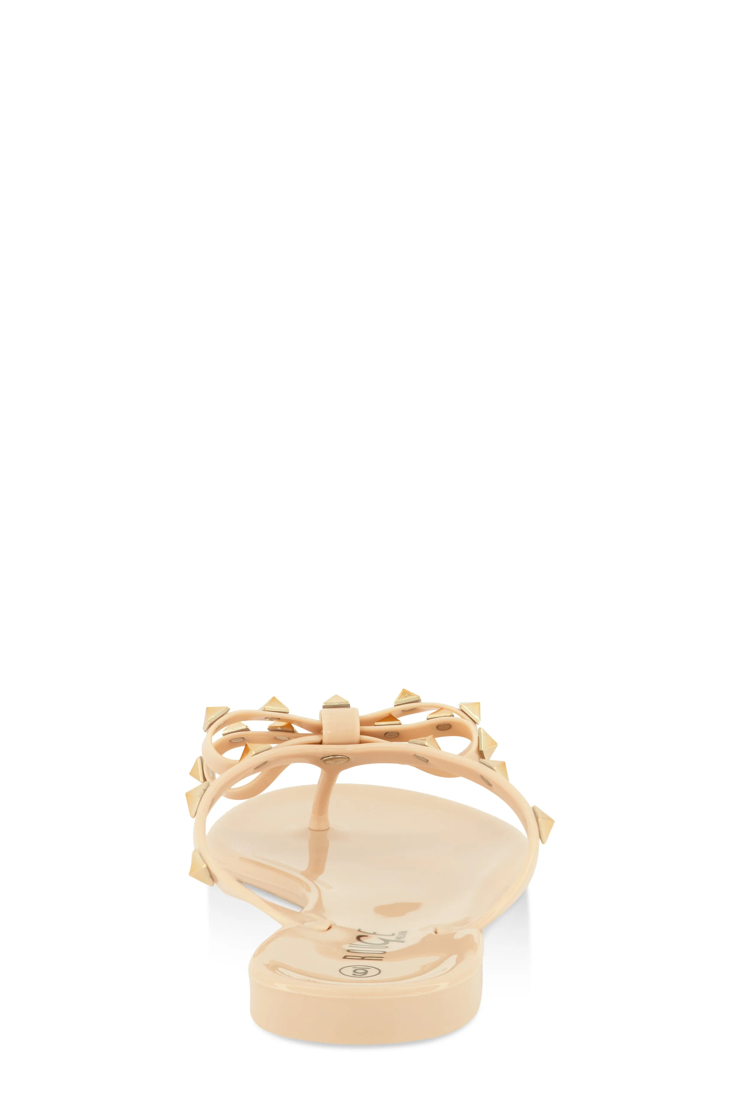 Bow Studded Jelly Thong Slide Sandals sold by Rainbow product image thumbnail 3