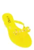 Bow Studded Jelly Thong Slide Sandals sold by Rainbow