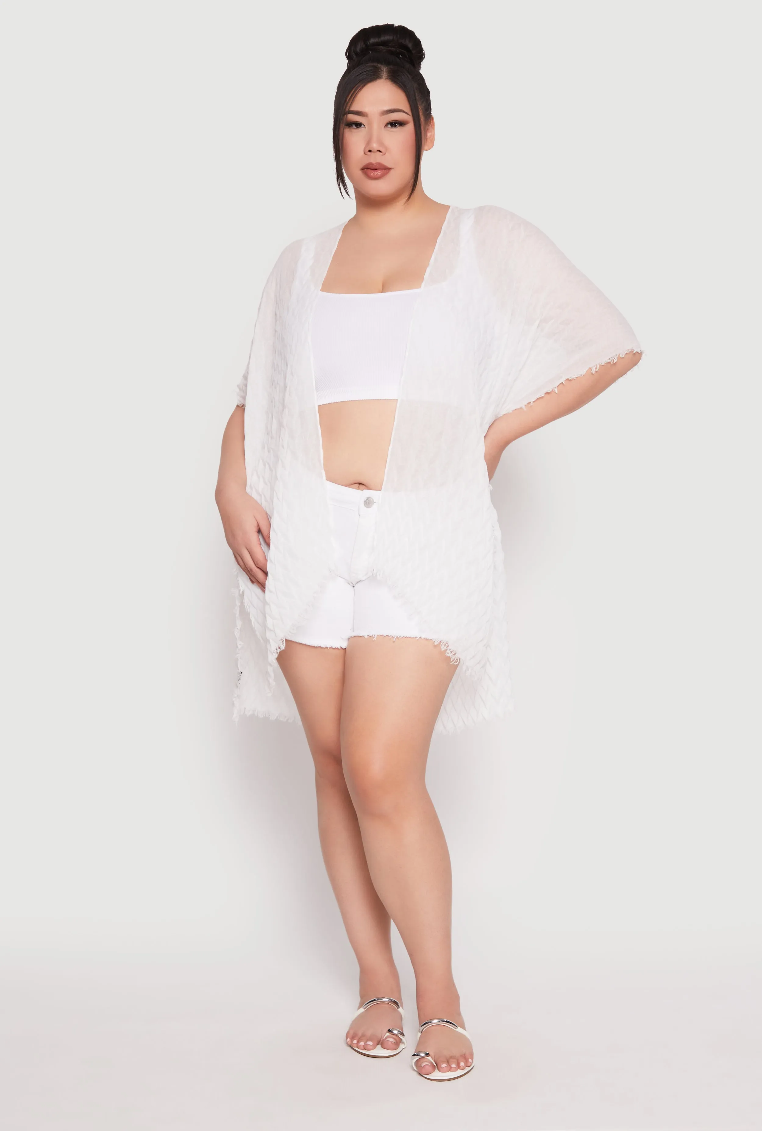 Chevron Cover Up Kimono sold by Rainbow product image thumbnail 2