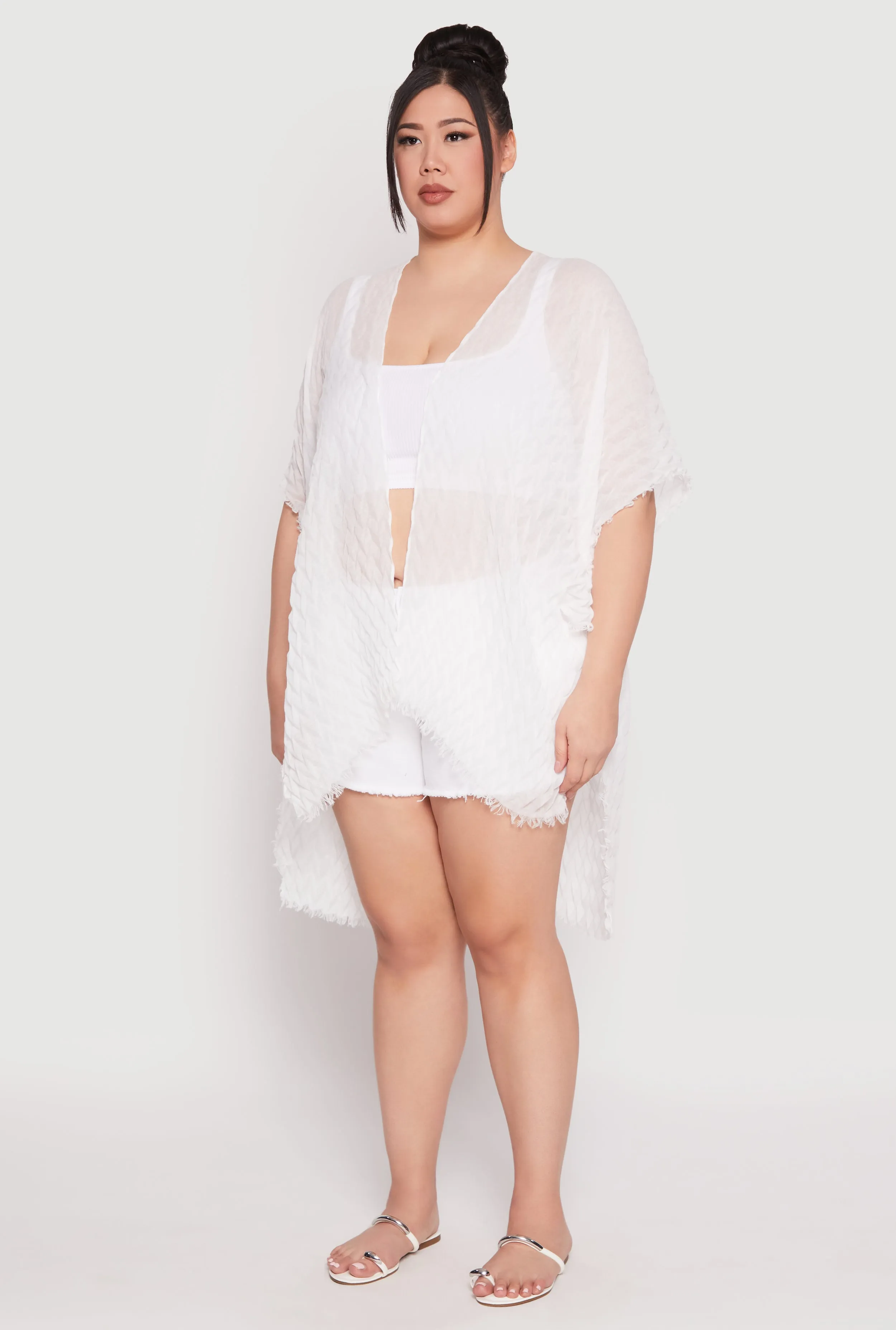 Chevron Cover Up Kimono sold by Rainbow product image thumbnail 3