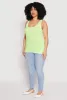 Plus Size Rib Knit Tank Top sold by Rainbow