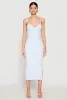 Almost Famous Lace Detail Side Slit Cami Dress sold by Rainbow