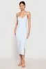 Almost Famous Lace Detail Side Slit Cami Dress sold by Rainbow