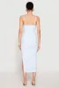 Almost Famous Lace Detail Side Slit Cami Dress sold by Rainbow